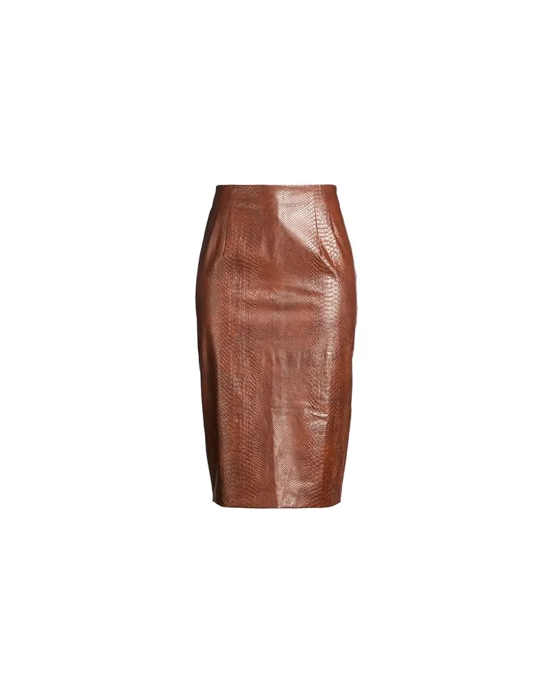 Marina Rinaldi HOSEN & RÖCKE - Midi-Röckeauf YOOX.COM Braun