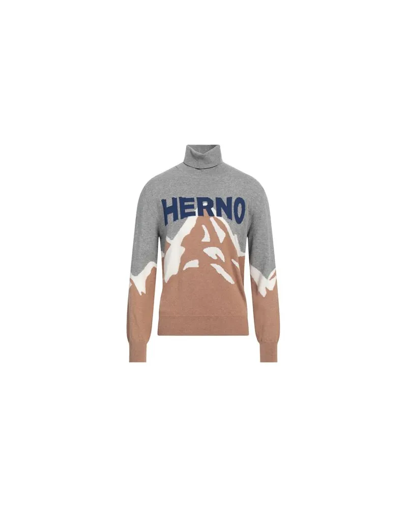 Herno STRICKWAREN - Rollkragenpulloverauf YOOX.COM Kamel