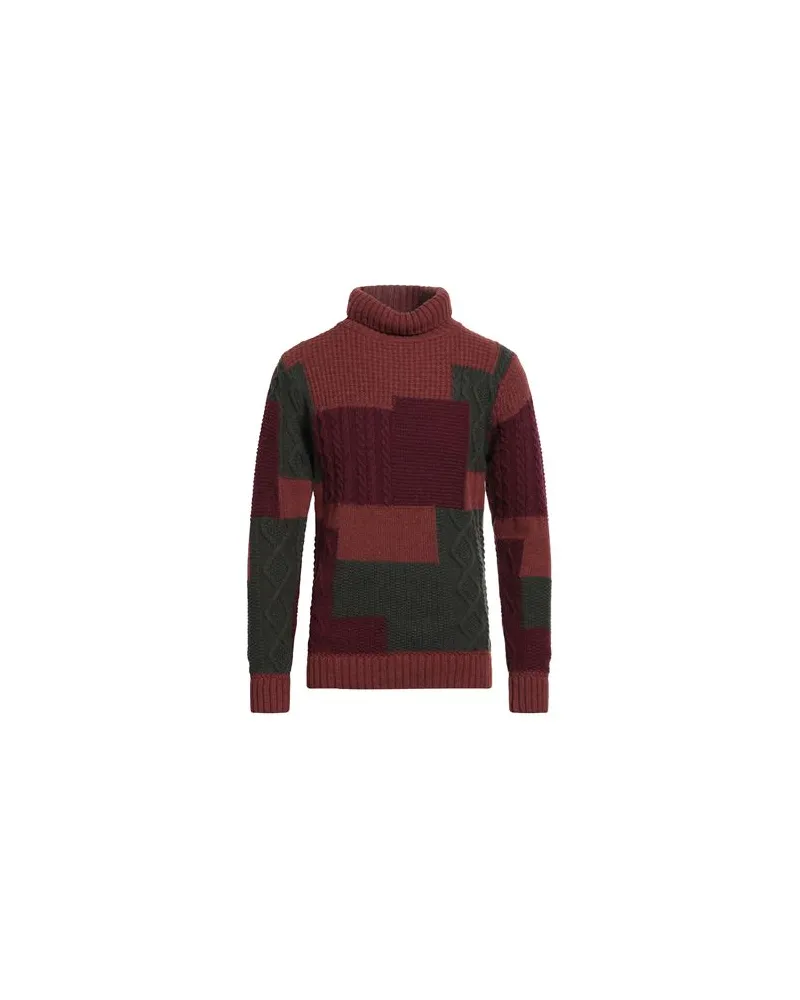 BOB STRICKWAREN - Rollkragenpulloverauf YOOX.COM Rostrot