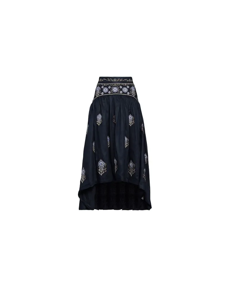 AGUA BENDITA HOSEN & RÖCKE - Midi-Röckeauf YOOX.COM Marineblau