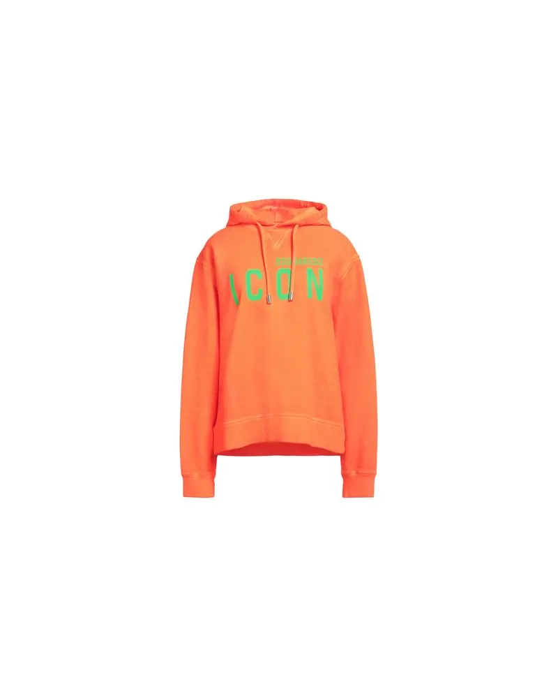 Dsquared2 ICON - TOPS - Sweatshirtsauf YOOX.COM Orange