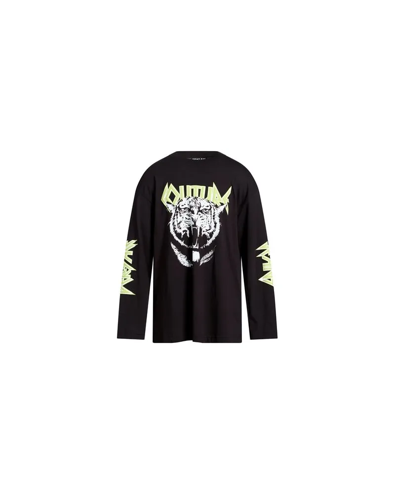 Versace Jeans TOPS - T-shirtsauf YOOX.COM Schwarz