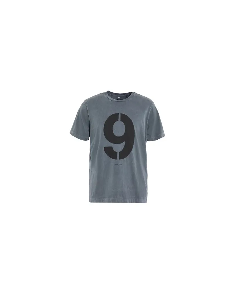 Rag & Bone TOPS - T-shirtsauf YOOX.COM Marineblau