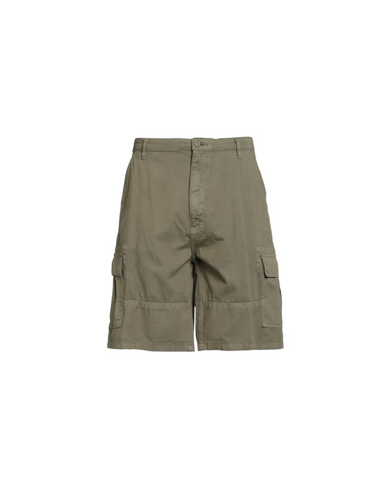 Guess HOSEN & RÖCKE - Shorts & Bermudashortsauf YOOX.COM Militärgrün