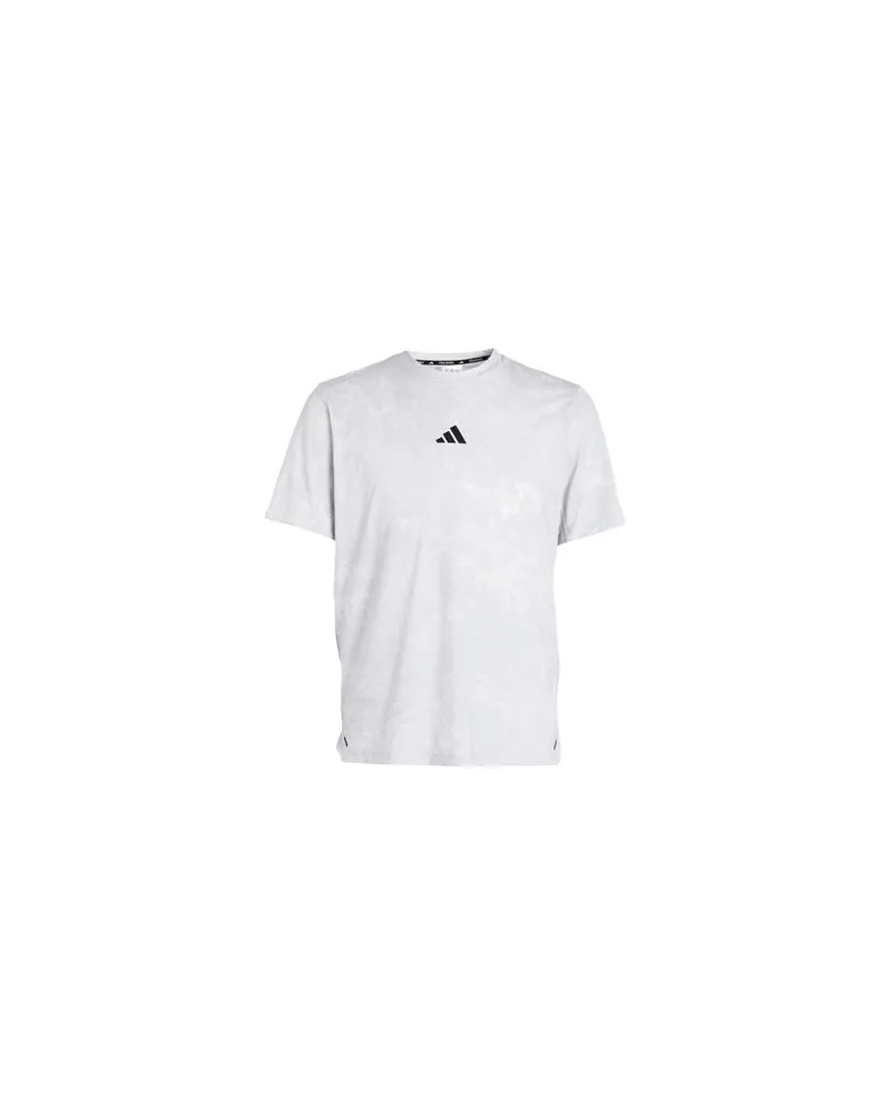 adidas WO POW TEE  - WO POW TEE - TOPS - T-shirtsauf YOOX.COM Hellgrau