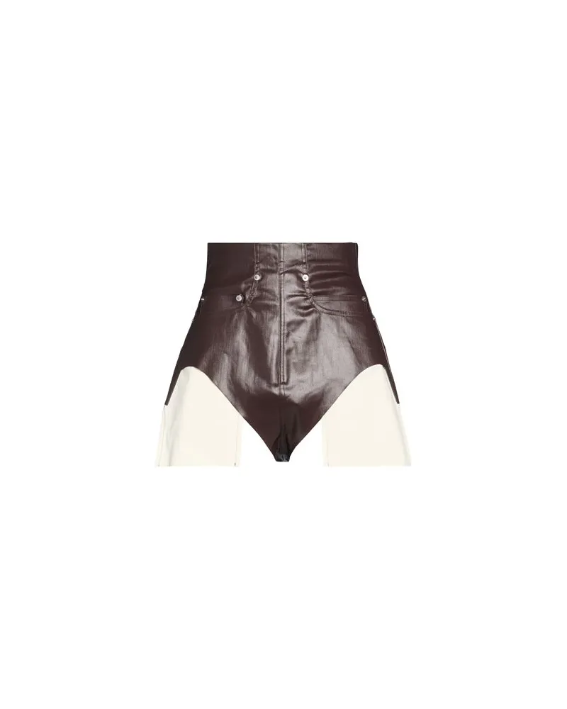 Rick Owens HOSEN & RÖCKE - Jeansshortsauf YOOX.COM Schokobraun