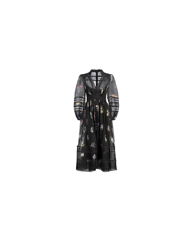 Zimmermann KLEIDER - Midi-Kleiderauf YOOX.COM Schwarz