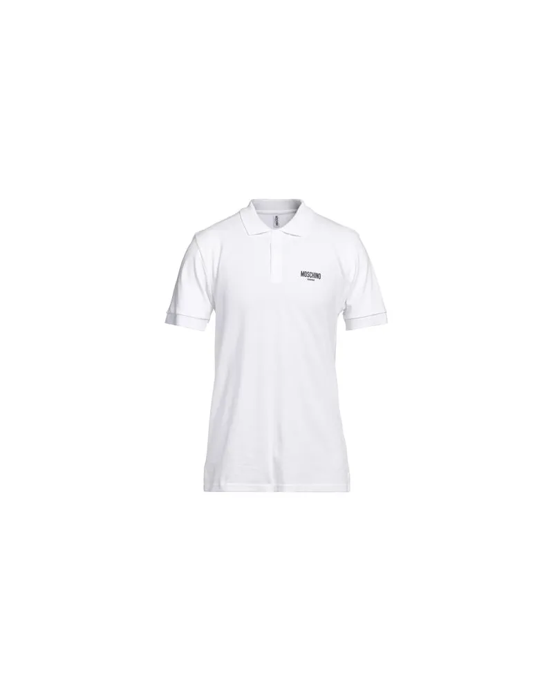 Moschino SWIM - TOPS - Poloshirtsauf YOOX.COM Weiß