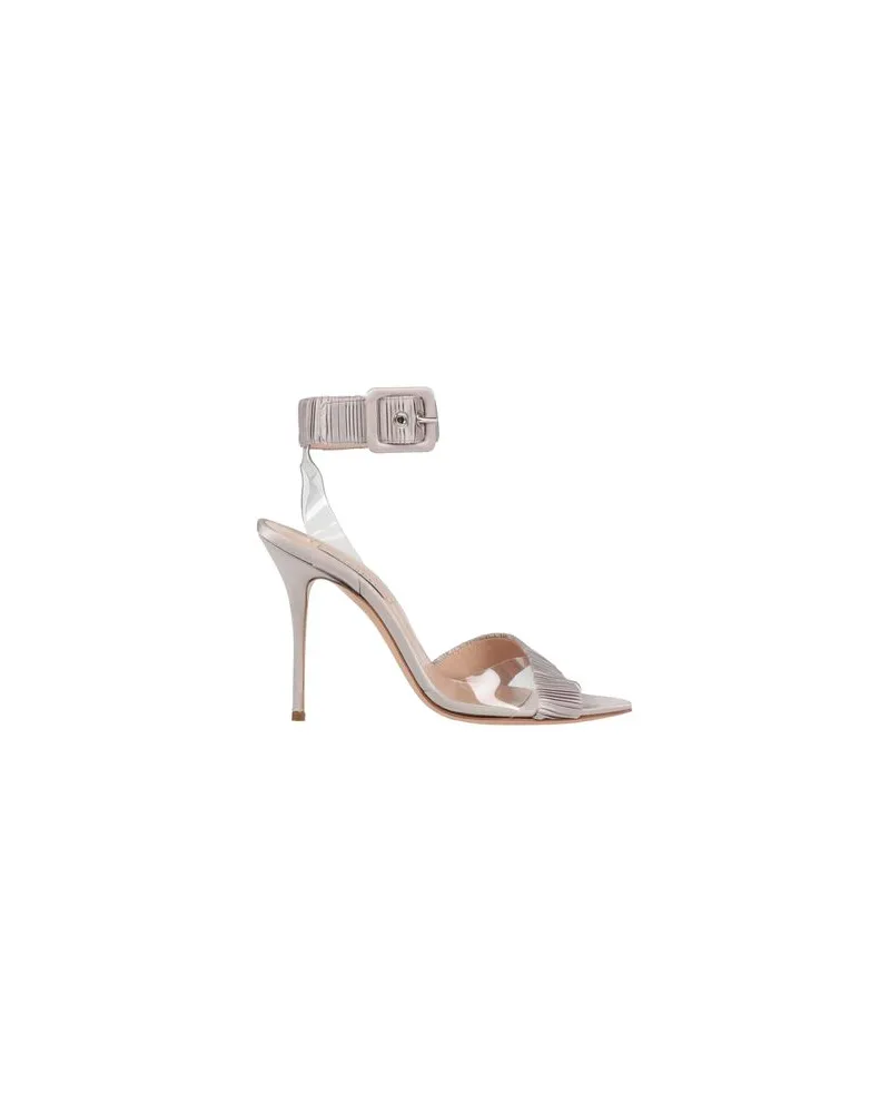 Casadei SCHUHE - Sandalenauf YOOX.COM Hellgrau