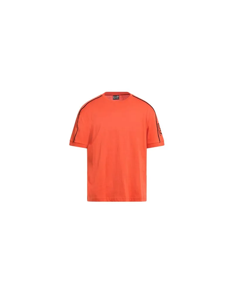 EA7 TOPS - T-shirtsauf YOOX.COM Orange