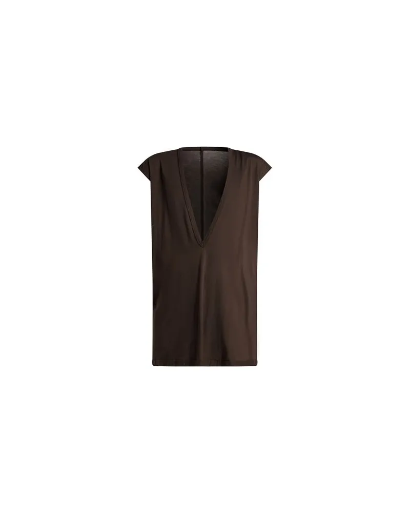 DRKSHDW by Rick Owens TOPS - T-shirtsauf YOOX.COM Dunkelbraun