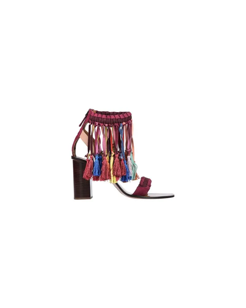Chloé SCHUHE - Sandalenauf YOOX.COM Purpur