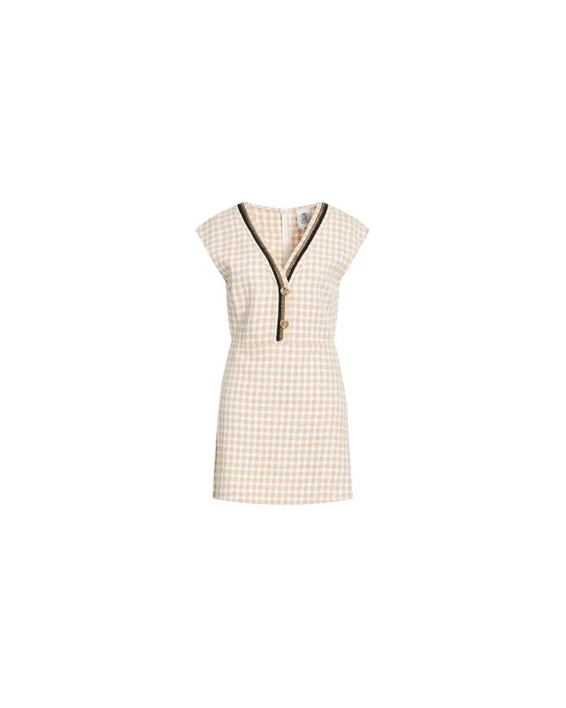 Le Volière KLEIDER - Mini-Kleiderauf YOOX.COM Beige