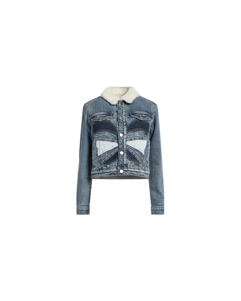 RED Valentino JACKEN & MÄNTEL - Jeansjacken/Mäntelauf YOOX.COM Blau