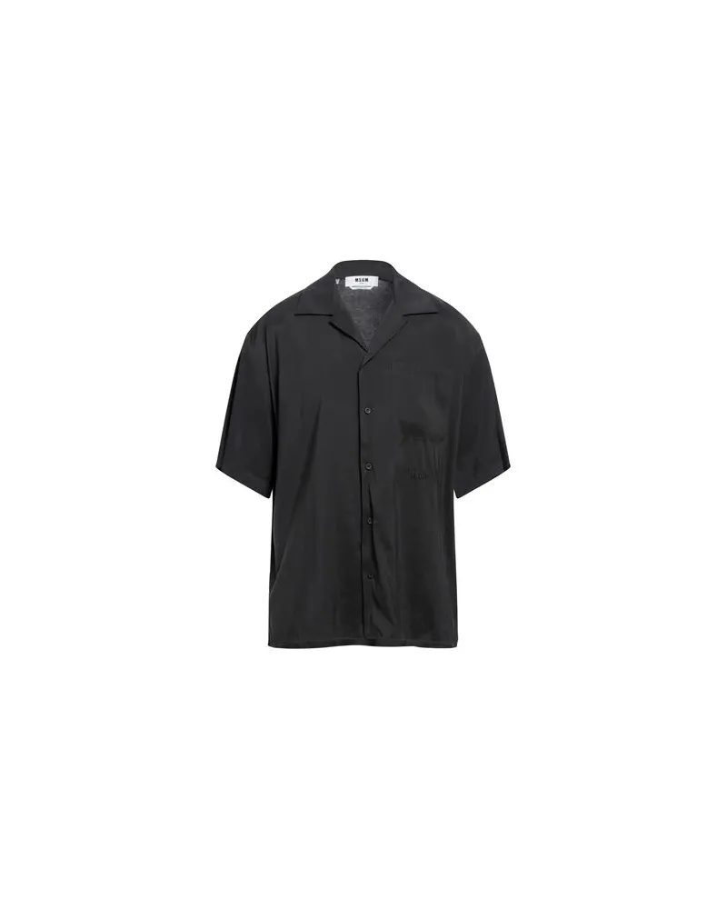 MSGM TOPS - Hemdenauf YOOX.COM Schwarz