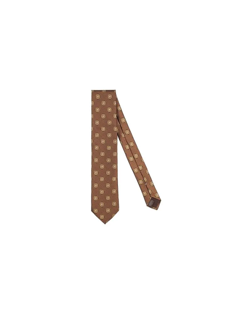 Canali ACCESSOIRES - Krawatten & Fliegenauf YOOX.COM Braun