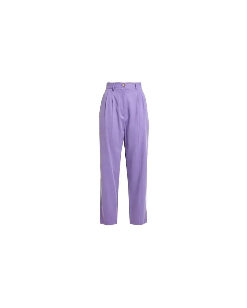 Elisabetta Franchi HOSEN & RÖCKE - Hosenauf YOOX.COM Violett