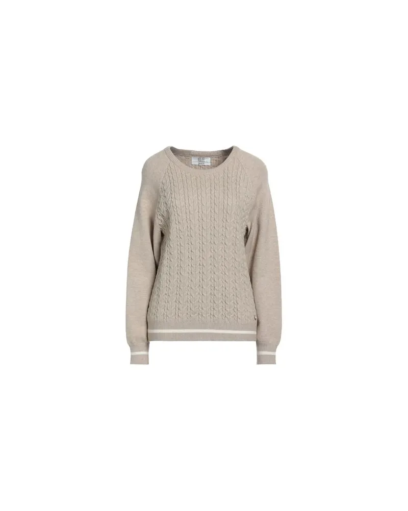 YES ZEE by Essenza SPORTY CHIC - STRICKWAREN - Pulloverauf YOOX.COM Beige