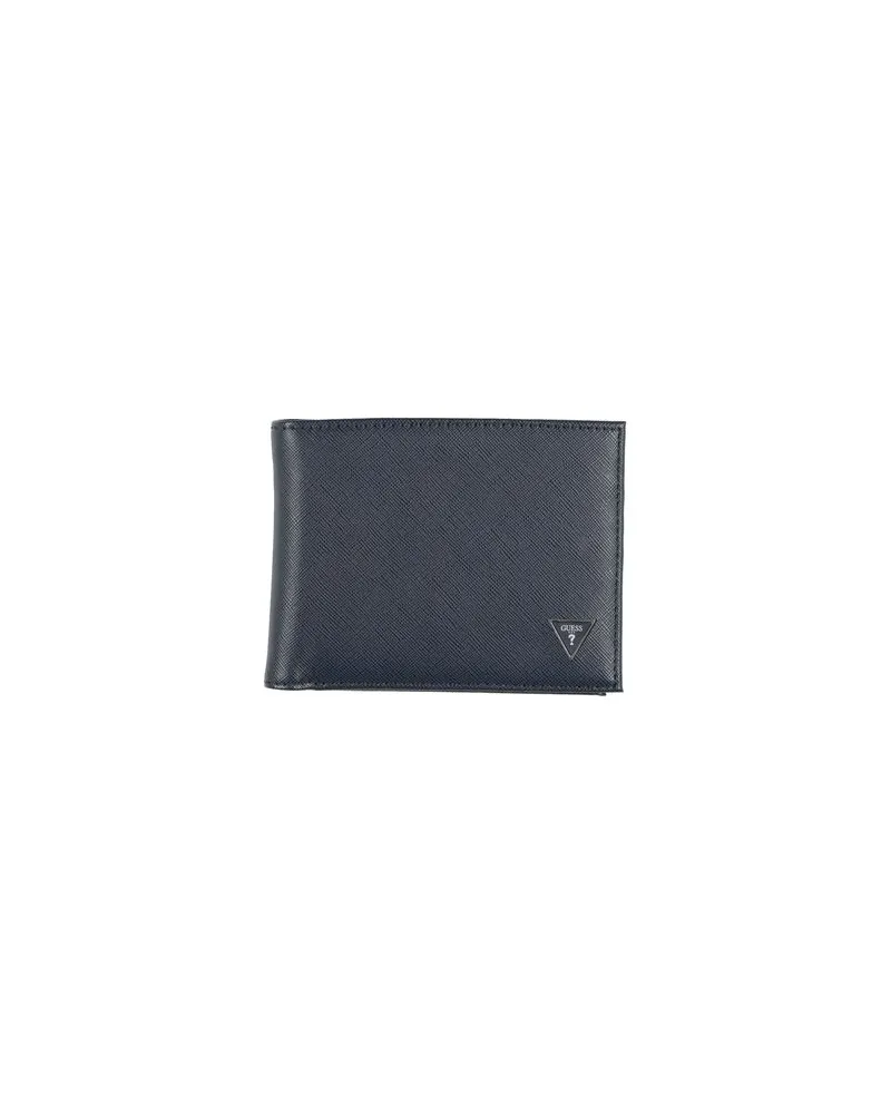 Guess Kleinlederwaren - Brieftaschenauf YOOX.COM Marineblau