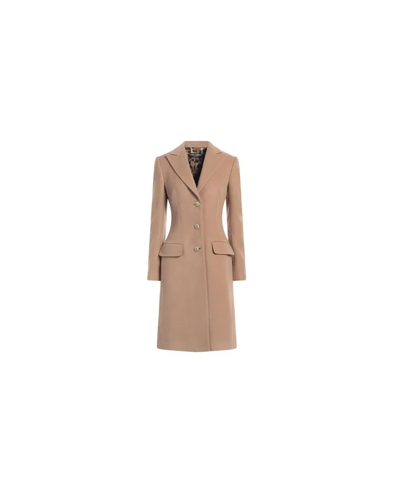 Dolce & Gabbana JACKEN & MÄNTEL - Mäntelauf YOOX.COM Kamel