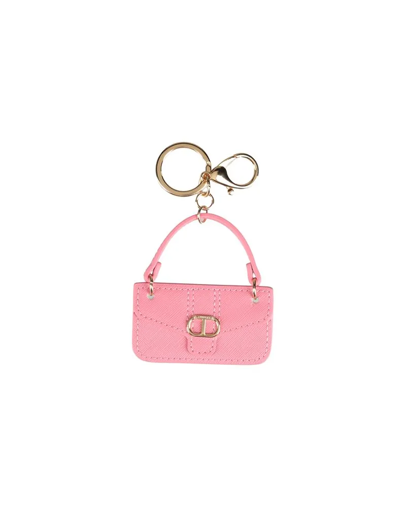Twin-Set Kleinlederwaren - Schlüsselanhängerauf YOOX.COM Rosa