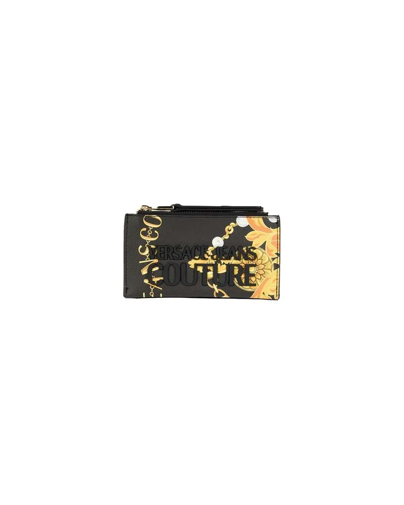 Versace Jeans Kleinlederwaren - Portemonnaiesauf YOOX.COM Schwarz