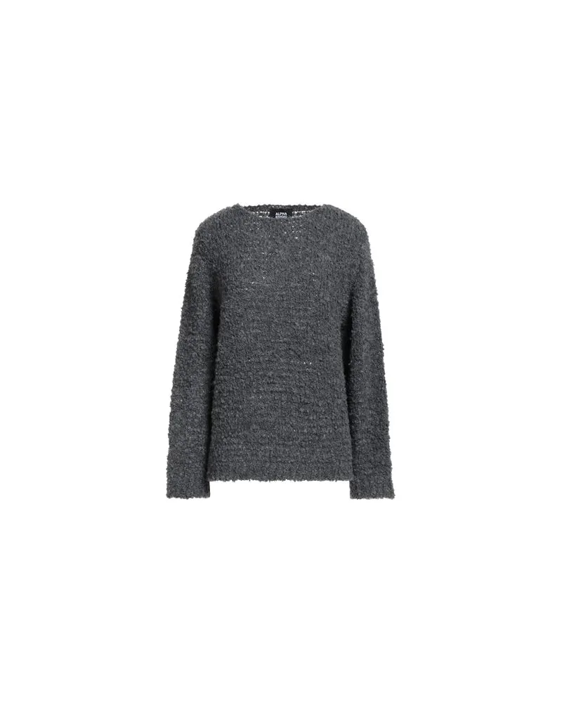 Alpha Studio STRICKWAREN - Pulloverauf YOOX.COM Blei