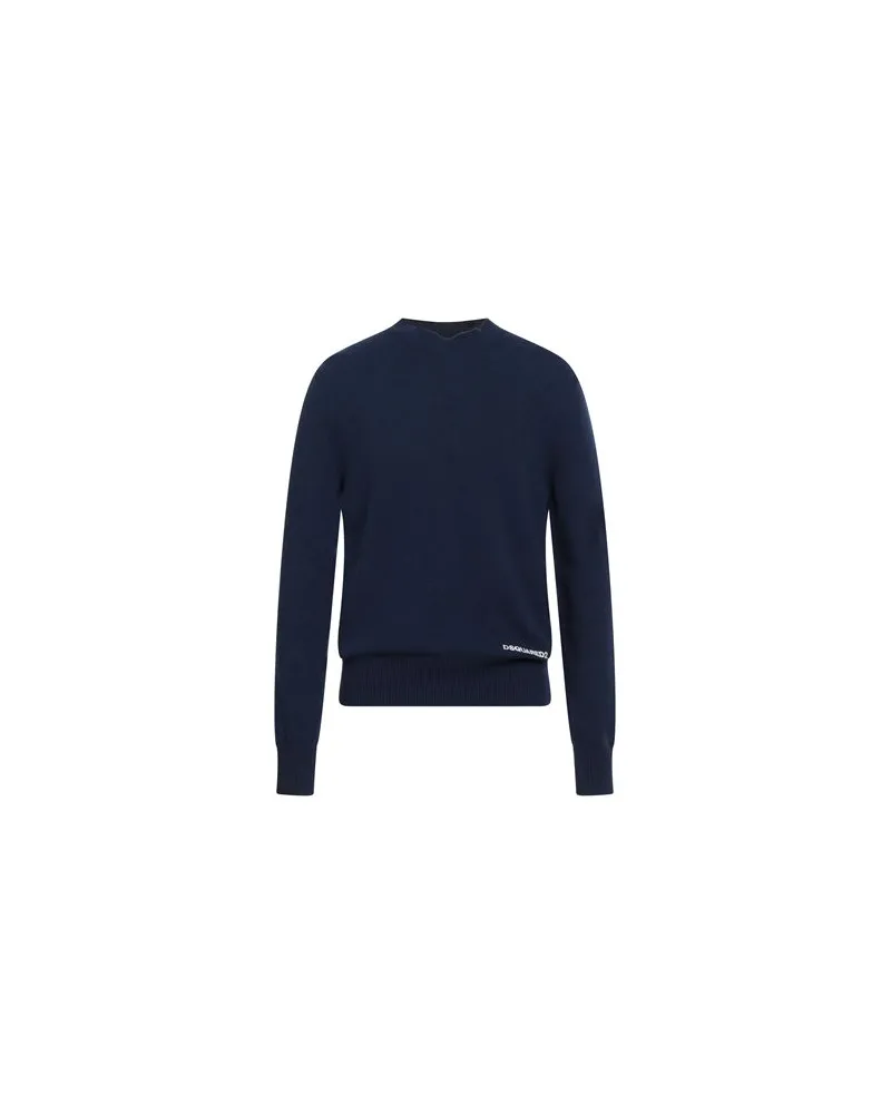 Dsquared2 STRICKWAREN - Pulloverauf YOOX.COM Marineblau