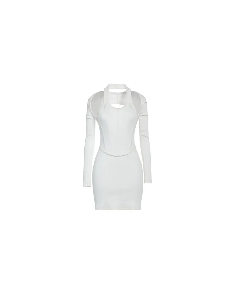 Dion Lee KLEIDER - Mini-Kleiderauf YOOX.COM Elfenbein