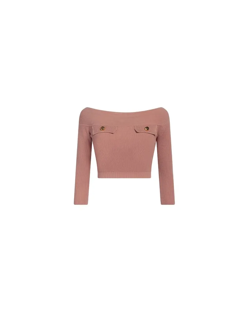 Elisabetta Franchi TOPS - Topsauf YOOX.COM Hellrosa