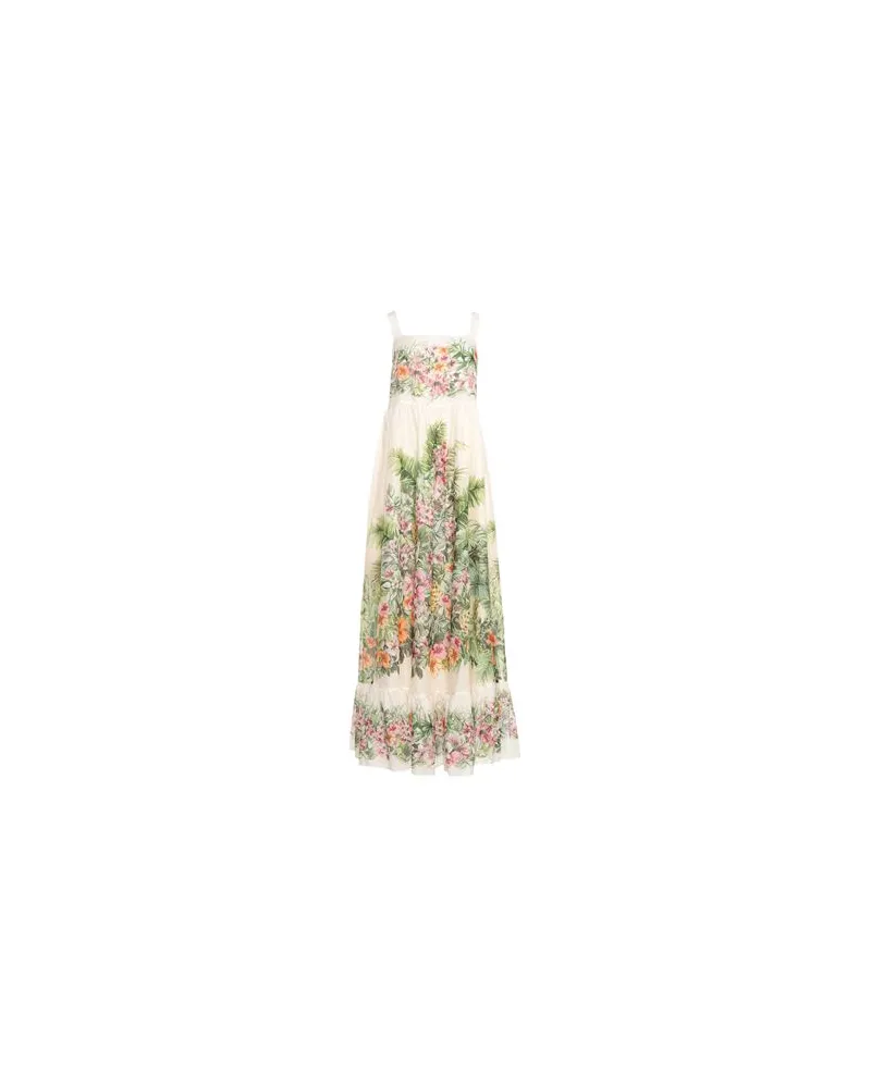 Twin-Set KLEIDER - Maxi-Kleiderauf YOOX.COM Elfenbein
