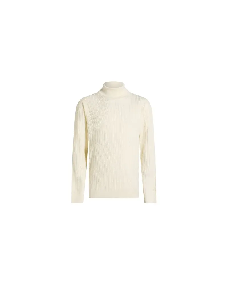 HAMAKI-HO STRICKWAREN - Rollkragenpulloverauf YOOX.COM Cremeweiß