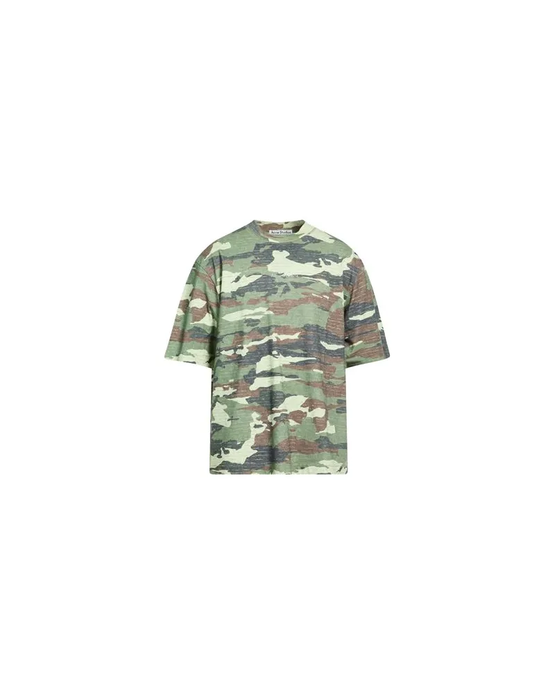 Acne Studios TOPS - T-shirtsauf YOOX.COM Militärgrün