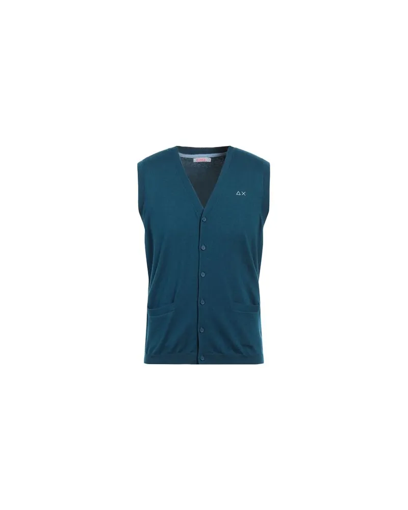 Sun68 STRICKWAREN - Strickjackenauf YOOX.COM Aquamarin