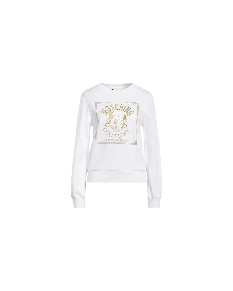 Moschino TOPS - Sweatshirtsauf YOOX.COM Weiß