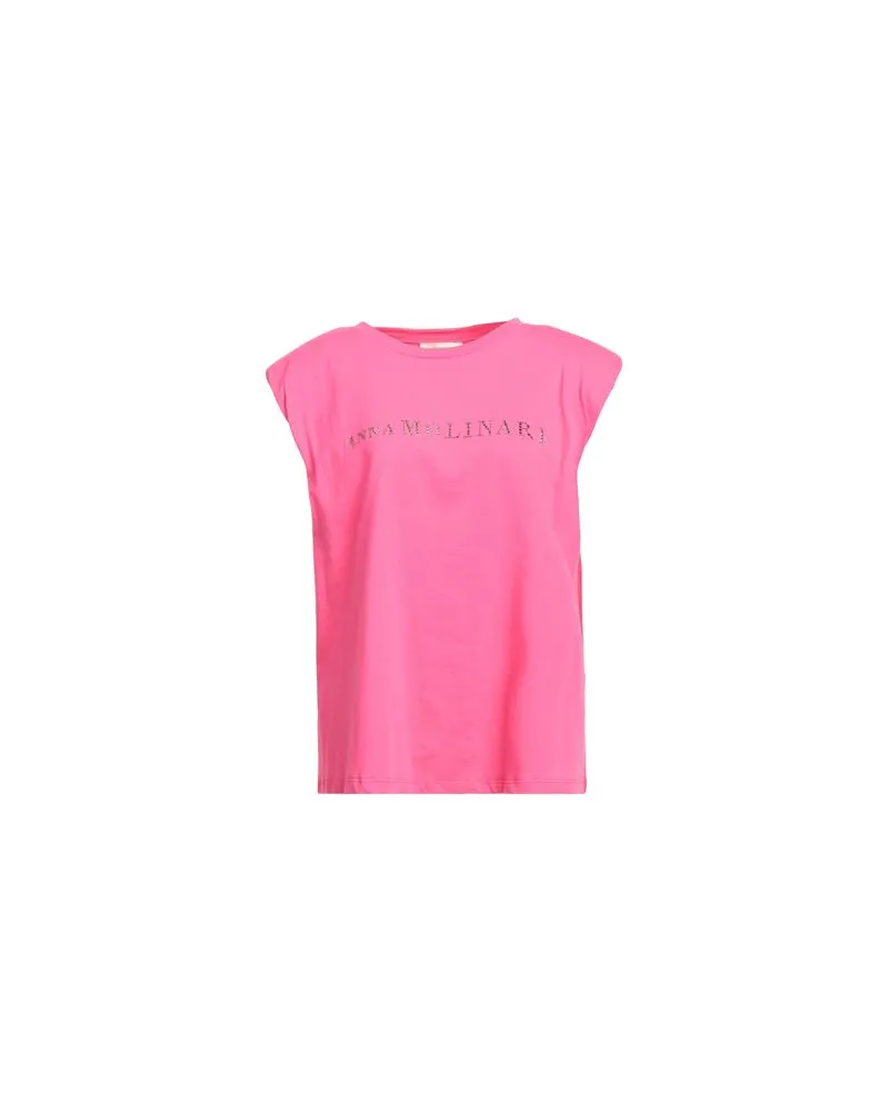 Anna Molinari TOPS - T-shirtsauf YOOX.COM Fuchsia