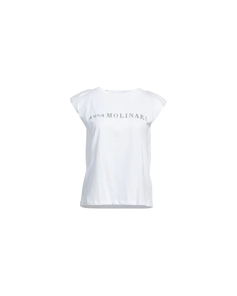 Anna Molinari TOPS - T-shirtsauf YOOX.COM Weiß