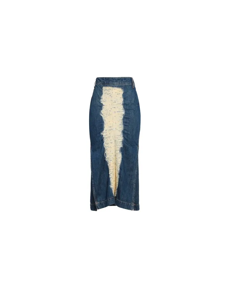 SPORTMAX HOSEN & RÖCKE - Jeansröckeauf YOOX.COM Blau