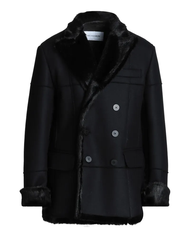 Trussardi Mantel Schwarz