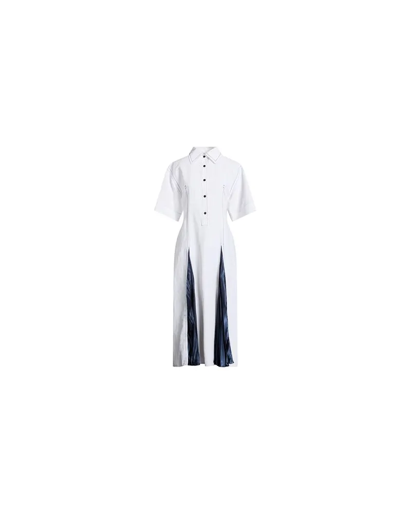 Ferragamo KLEIDER - Midi-Kleiderauf YOOX.COM Elfenbein