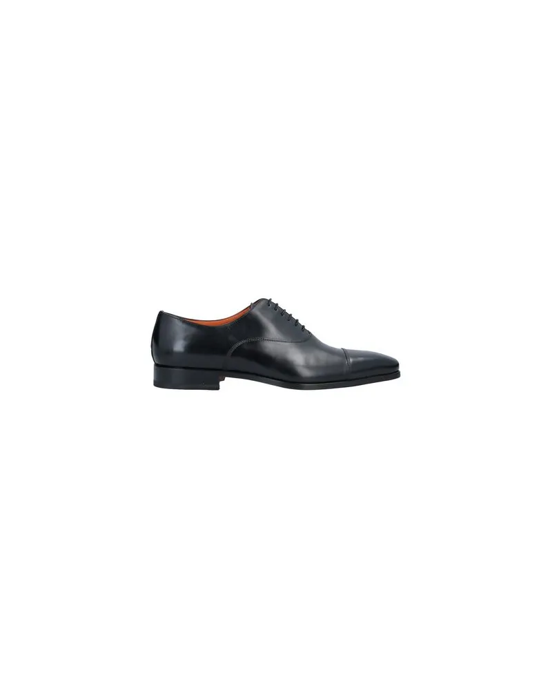 Santoni SCHUHE - Schnürschuheauf YOOX.COM Schwarz