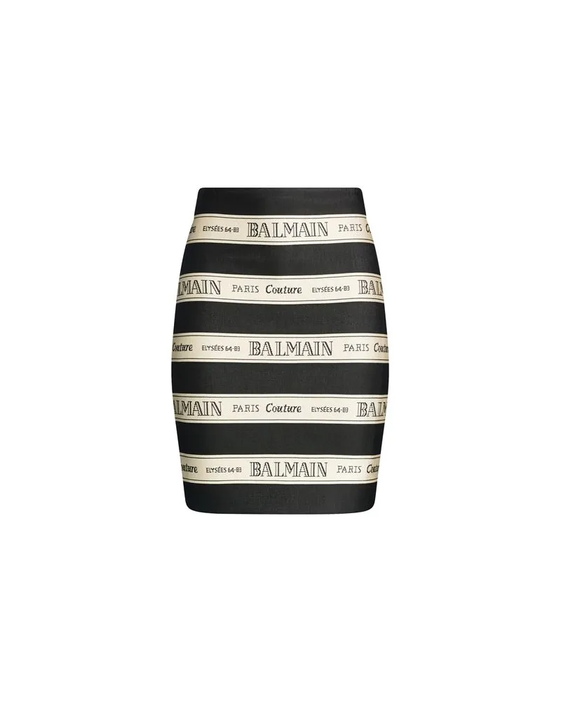 Balmain HOSEN & RÖCKE - Miniröckeauf YOOX.COM Schwarz