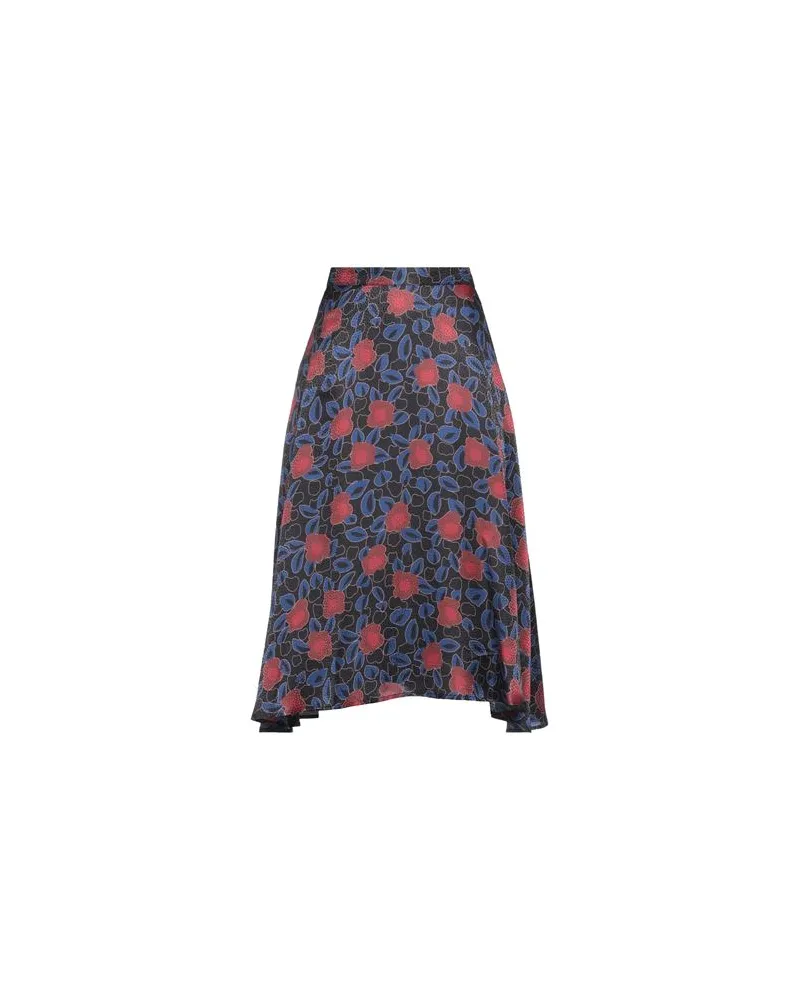 ROSSO35 HOSEN & RÖCKE - Midi-Röckeauf YOOX.COM Schwarz