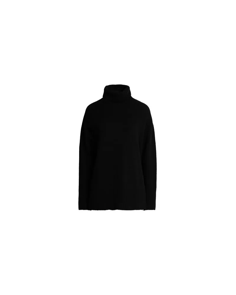 120% Lino STRICKWAREN - Rollkragenpulloverauf YOOX.COM Schwarz