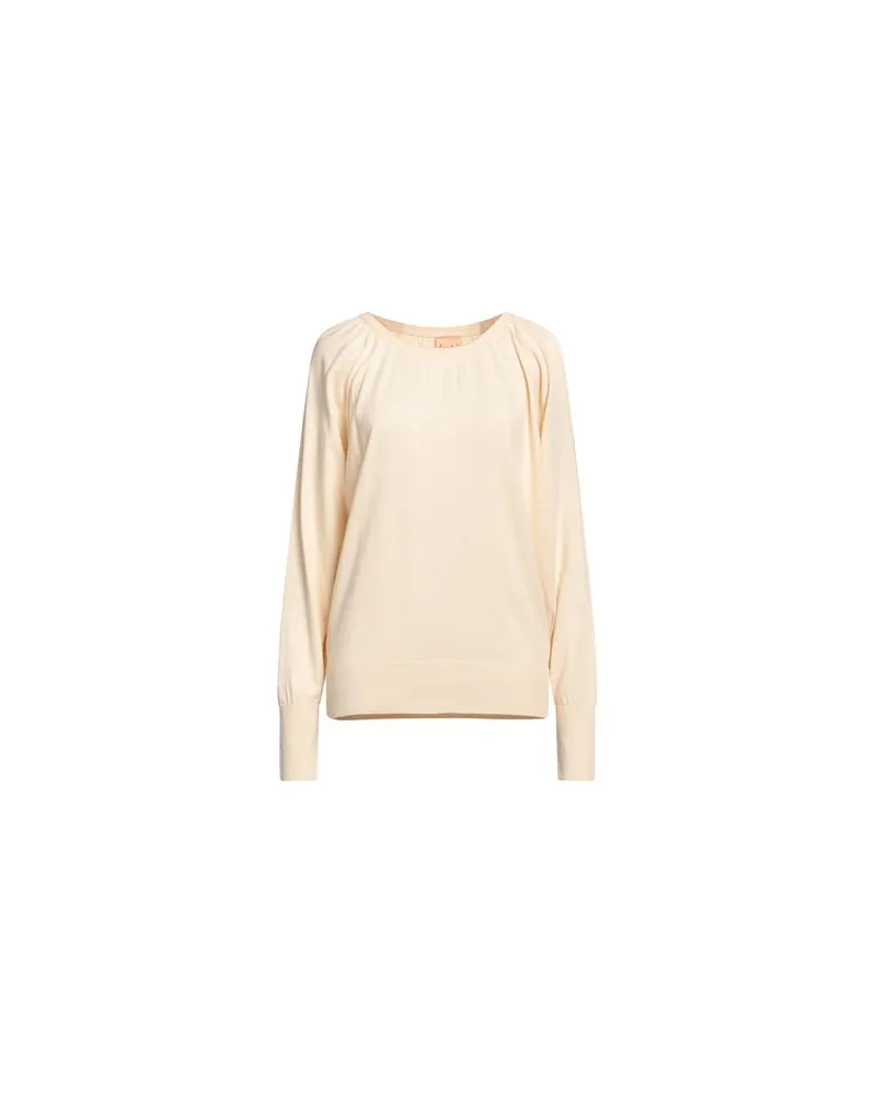 NUDE STRICKWAREN - Pulloverauf YOOX.COM Elfenbein