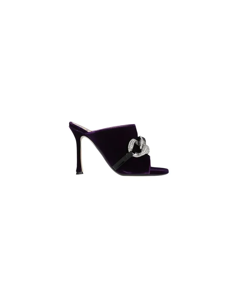 N° 21 SCHUHE - Sandalenauf YOOX.COM Dunkelviolett