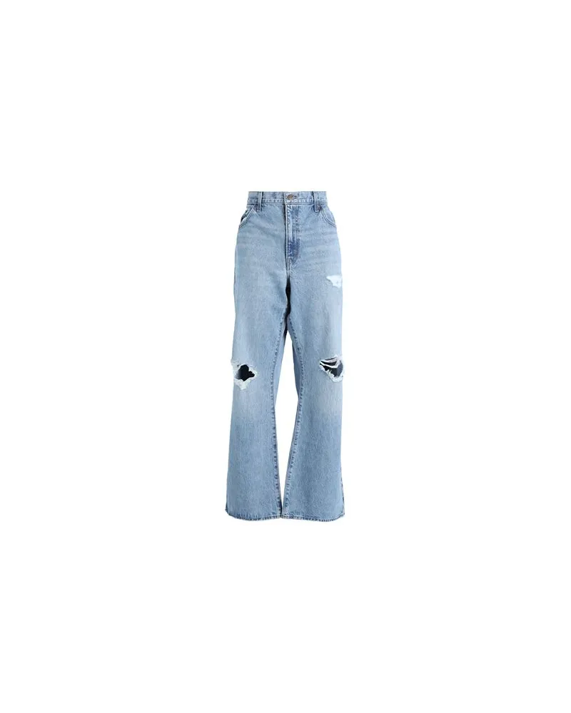 Levi's BAGGY BOOT MED INDIGO - WORN IN  - HOSEN & RÖCKE - Jeanshosenauf YOOX.COM Blau