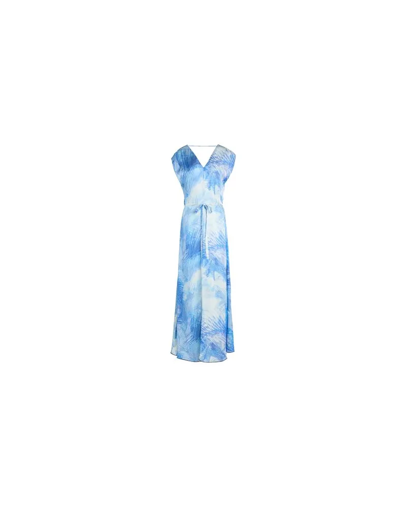 ICE PLAY KLEIDER - Maxi-Kleiderauf YOOX.COM Azurblau