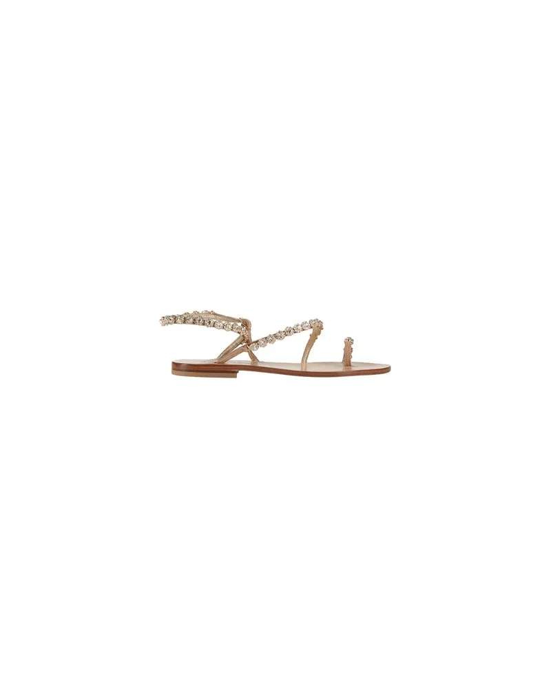 Eddicuomo SCHUHE - Zehentrennerauf YOOX.COM Beige