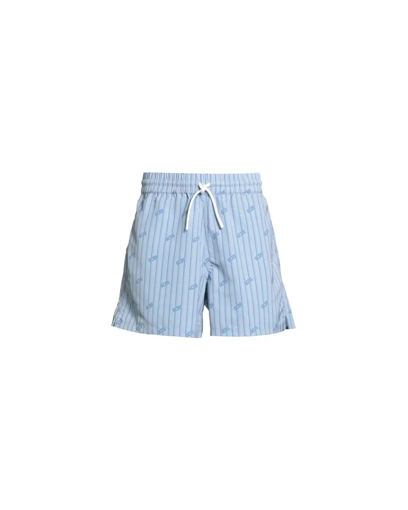 GCDS HOSEN & RÖCKE - Shorts & Bermudashortsauf YOOX.COM Hellblau